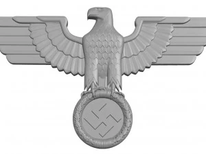 Logo Reichsadler 3D Print Model
