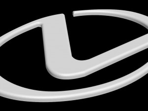 Logo lexus Modello di stampa 3D