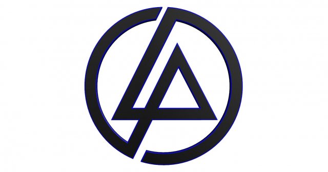 Logo linkin park 3D Print Model .c4d .max .obj .3ds .fbx .stl .blend 