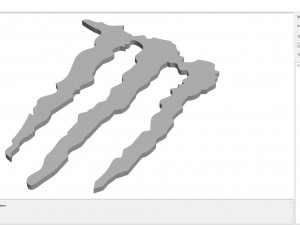 Logo monster 3D Print Model