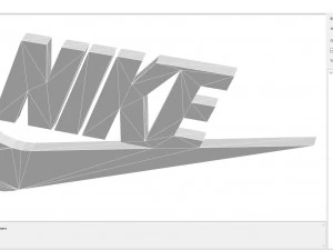 Logo nike 3D Print Model