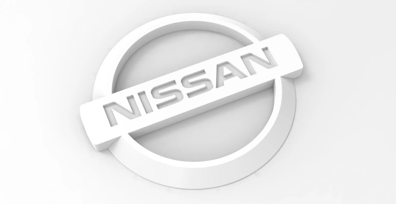 Logo nissan 3D Print Model .c4d .max .obj .3ds .fbx .stl .blend 