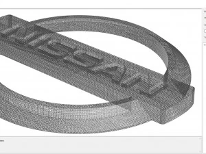 Logo nissan 3D Print Model