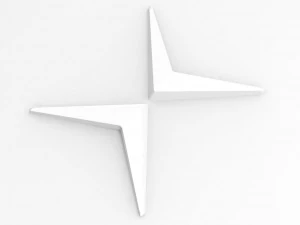Estrela polar do logotipo Modelo de Impressão 3D