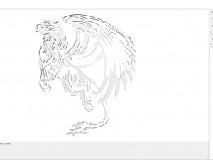 Logo griffin 3Dプリントモデル