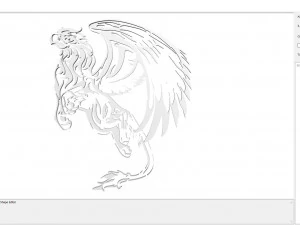 Logo griffin 3D Print Model