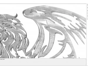 Logo griffin 3D Print Model