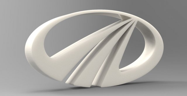 Logo mahindra - navistar 3D 打印模型 .c4d .max .obj .3ds .fbx .stl .blend 