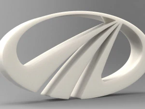 Logotipo de mahindra - navistar Modelo de impresión 3D