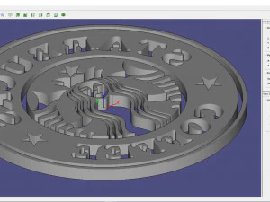 スターバックスのロゴ 3Dプリントモデル