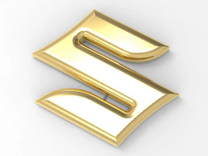 Logo Suzuki Modelo de Impressão 3D