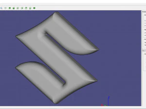 Logotipo Suzuki Modelo de impresión 3D
