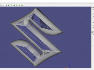 Logotipo Suzuki Modelo de impresión 3D