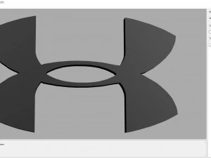 Logo Under-Armour 3D Print Model