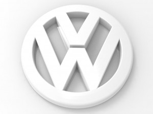 Logo VolksWagen 3D Print Model