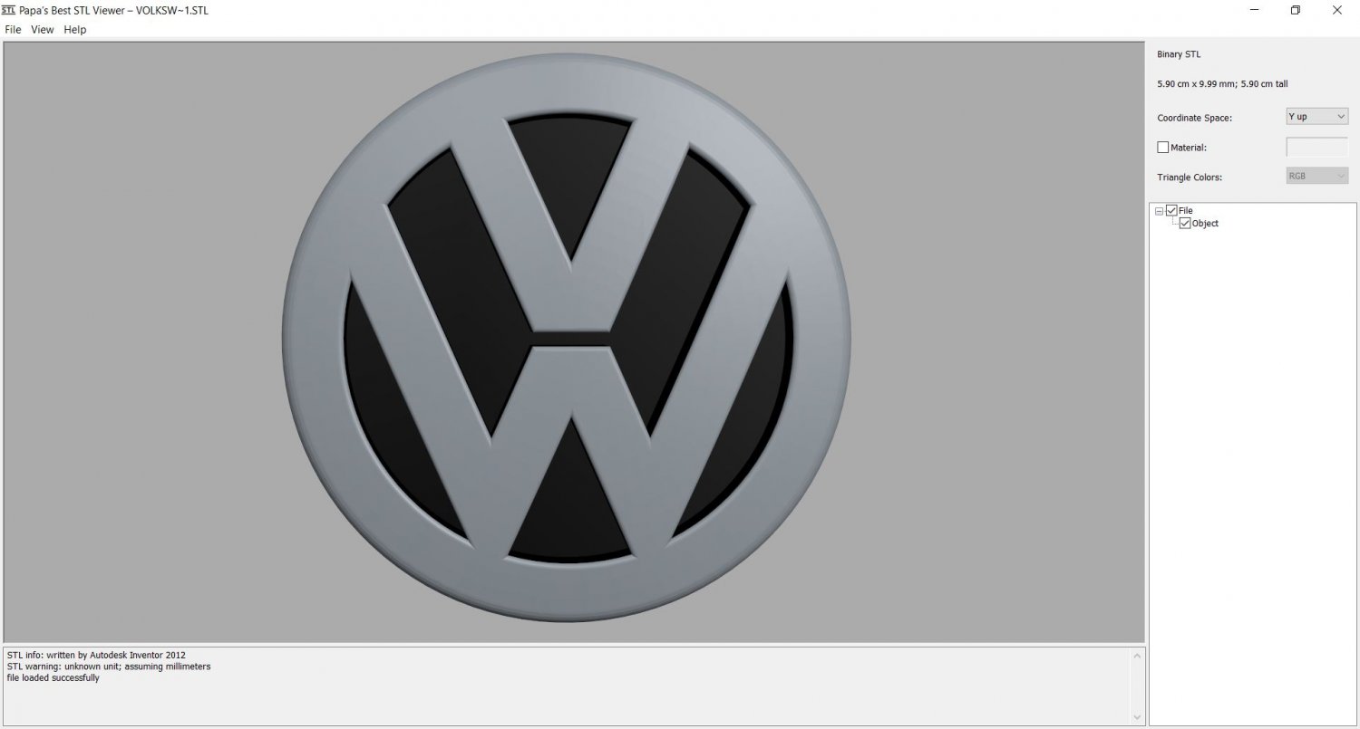 Logo VolksWagen Modèles 3D en vedette in Signes et Logos 3DExport