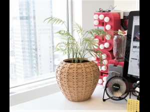 Flower pot 3D Print Model