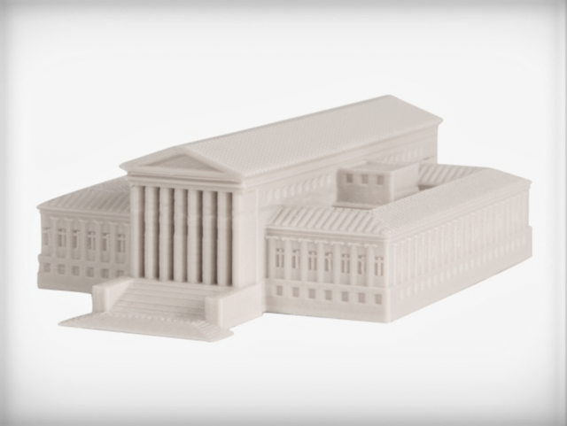 SupremeCourt 3D Print Model .c4d .max .obj .3ds .fbx .stl .blend 