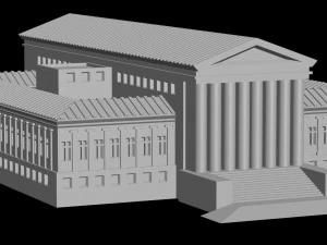 SupremeCourt 3D Print Model