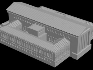 SupremeCourt 3D Print Model