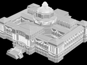 Library Congress 3D Baskı Modeli