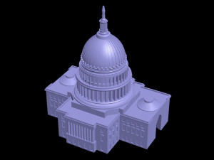 Capitol legislative 3D Принт Модель