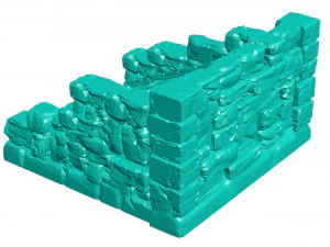 Basement door 3D Print Model