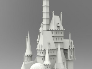Castle 3D प्रिंट मॉडल