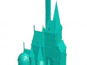 Castello Modello di stampa 3D