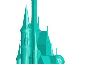 Castle 3D Print Model