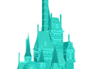 Castle 3D Print Model
