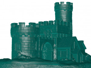 Castle 3D प्रिंट मॉडल