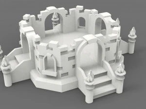 Castillo 2 Modelo de impresión 3D