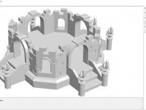 Castle 2 3D Druckmodell