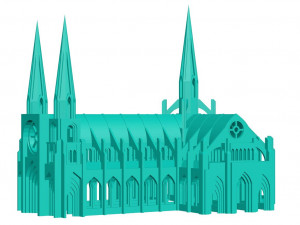 Cathedral Modelo de impresión 3D