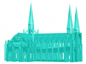 Cathedral Modelo de impresión 3D