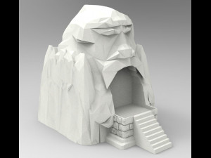 Cave 3D प्रिंट मॉडल