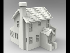 Christmas House 3D 打印模型