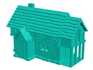 House 3D Print Model