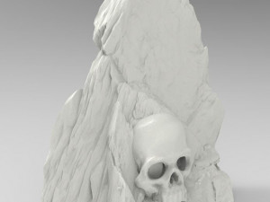 Skull Head Model do druku 3D