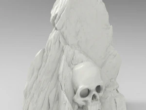 Skull Head 3D Print Model