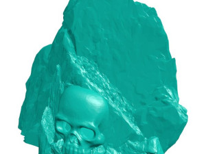 Skull Head Modelo de impresión 3D