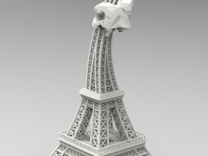 Eiffel banana 3D प्रिंट मॉडल