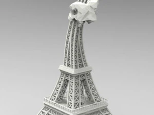 Eyfel muzu 3D Baskı Modeli