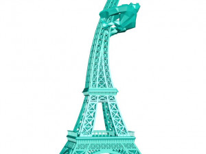 Eiffel banana 3D प्रिंट मॉडल