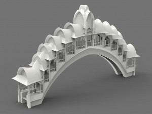 Bridge 3D Print Model
