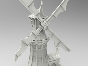 Wind mill 3D प्रिंट मॉडल