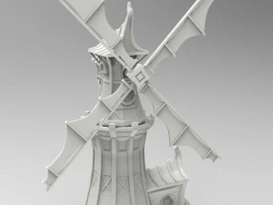 Windm&uuml;hle 3D Druckmodell