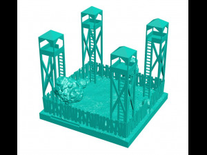 Fort Modèles 3D en vedette