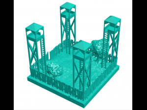 Fort Modèles 3D en vedette